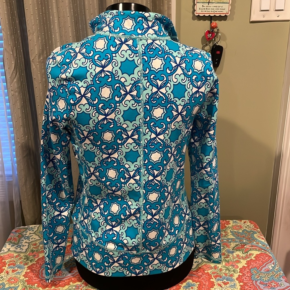 Talbots Quarter Zip Activewear Pullover - image 5